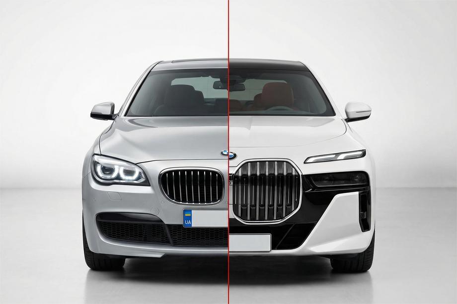 BMW serija 7 F01/F02 2008–2015 Facelift komplet za G70 M760 Image