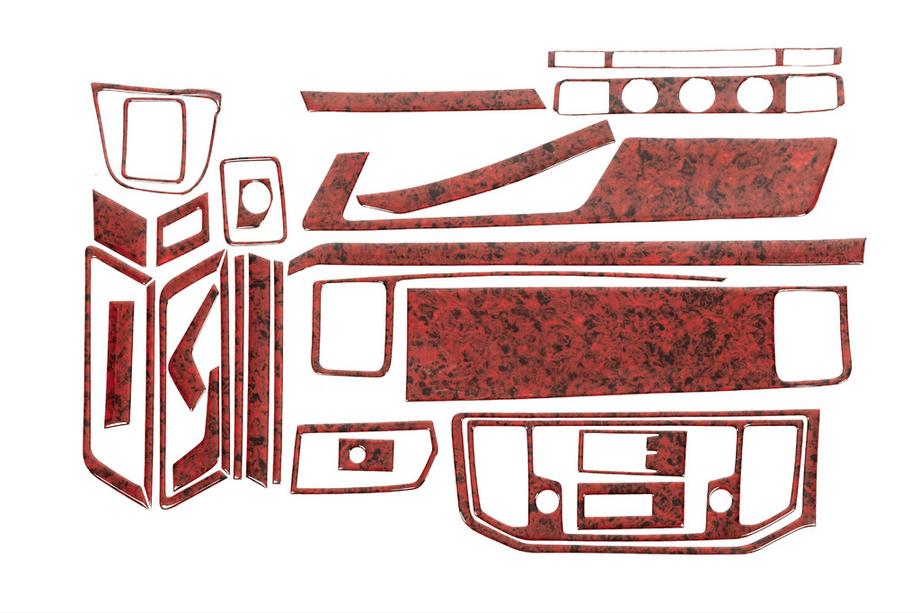 Volkswagen Crafter 2016– Okrasne letve za armaturno ploščo (30 kosov) Image