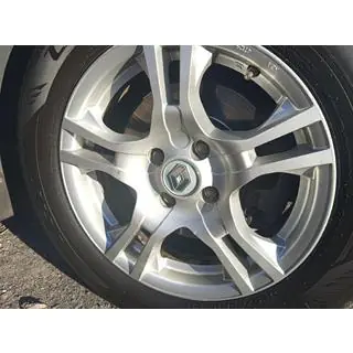 Sredinske kapice platišč sive ren60tur-sir (59 mm na 55 mm, 4 kos) fotografija 1