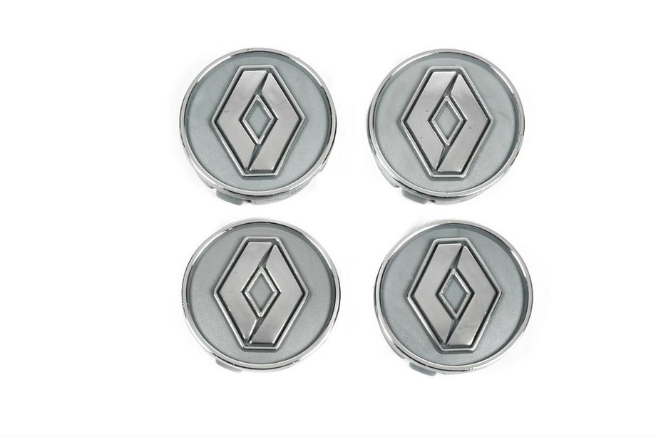 Renault Sredinske kapice platišč sive ren60tur-sir (59 mm na 55 mm, 4 kos) Fotografija 2