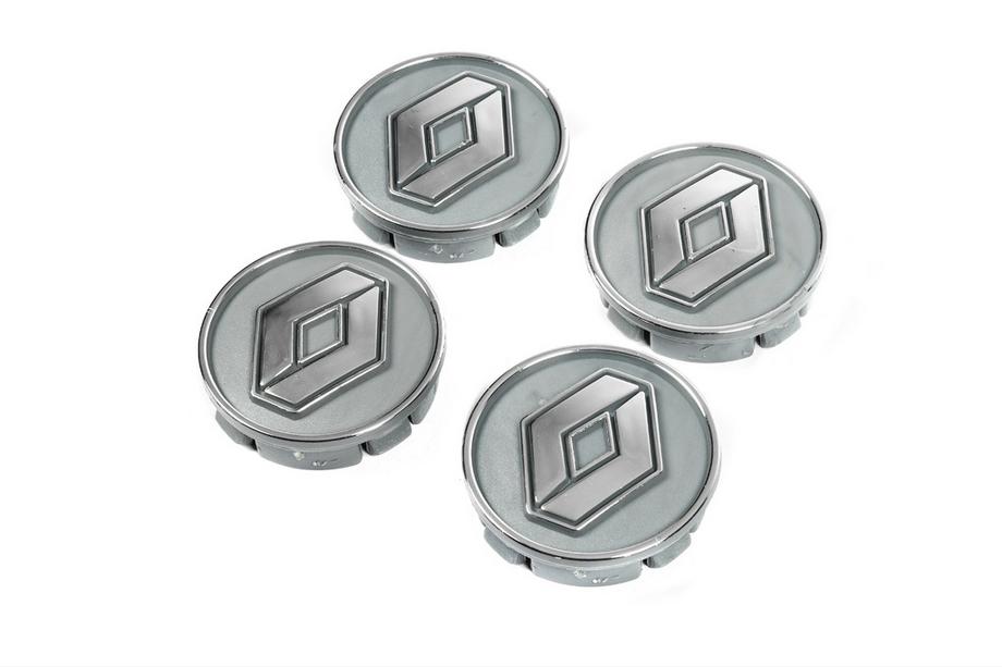 Renault Sredinske kapice platišč sive ren60tur-sir (59 mm na 55 mm, 4 kos) Fotografija 4