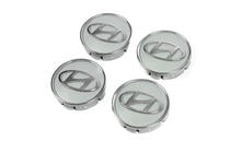 Hyundai Sivi sredinski pokrovčki platišč hyun60tur-sir (59 mm / 55 mm, 4 kosi) fotografija 2