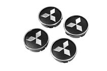 Mitsubishi Sredinski pokrovčki platišč črni mit5955tur-b (59 mm x 55 mm, 4 kosi) fotografija 2