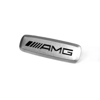 AMG aluminijasta značka za avtomobilske preproge (1 kos) fotografija 2