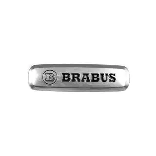 Brabus aluminijasta ploščica za avtomobilske preproge (1 kos)