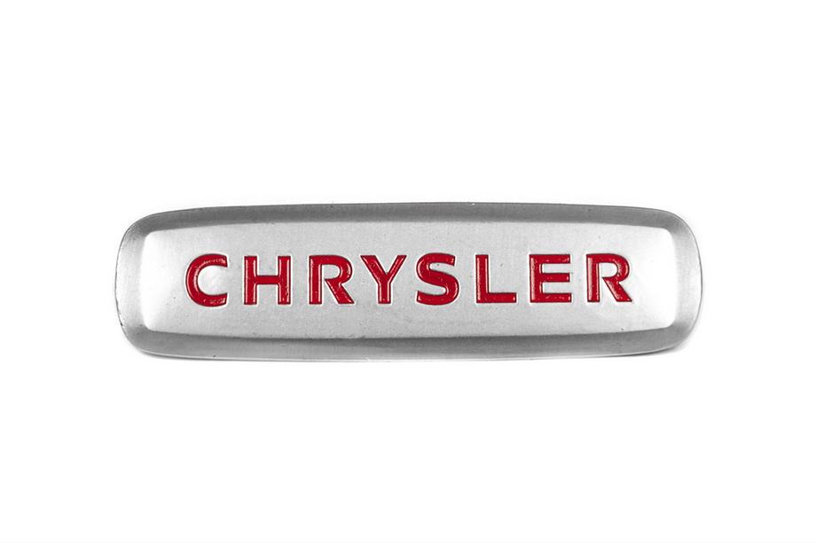 Chrysler Aluminijasta značka za avtomobilske preproge (1 kos) Image