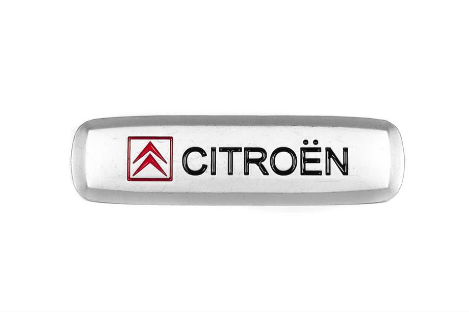 Citroen Aluminijasta značka za avtomobilske preproge (1 kos) Fotografija 1