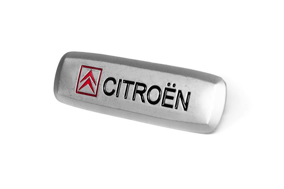Citroen Aluminijasta značka za avtomobilske preproge (1 kos) Fotografija 2