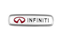 Infiniti Aluminijasta značka za avtomobilske preproge (1 kos) fotografija 1