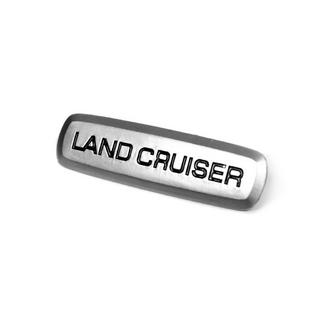 Land Cruiser aluminijasta oznaka za preproge (1 kos) fotografija 2