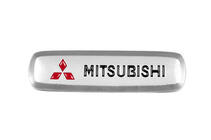 Mitsubishi Aluminijasta značka za avtomobilske preproge (1 kos) fotografija 1