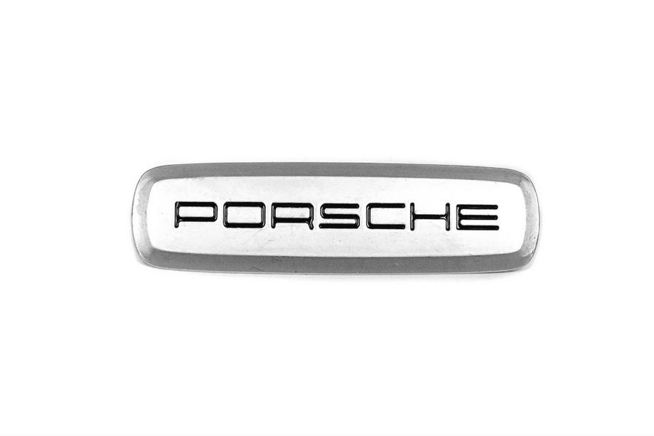 Porsche Aluminijasta značka za avtomobilske preproge (1 kos) Image