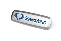 SsangYong Aluminijasta značka za avtomobilske preproge (1 kos) fotografija 2