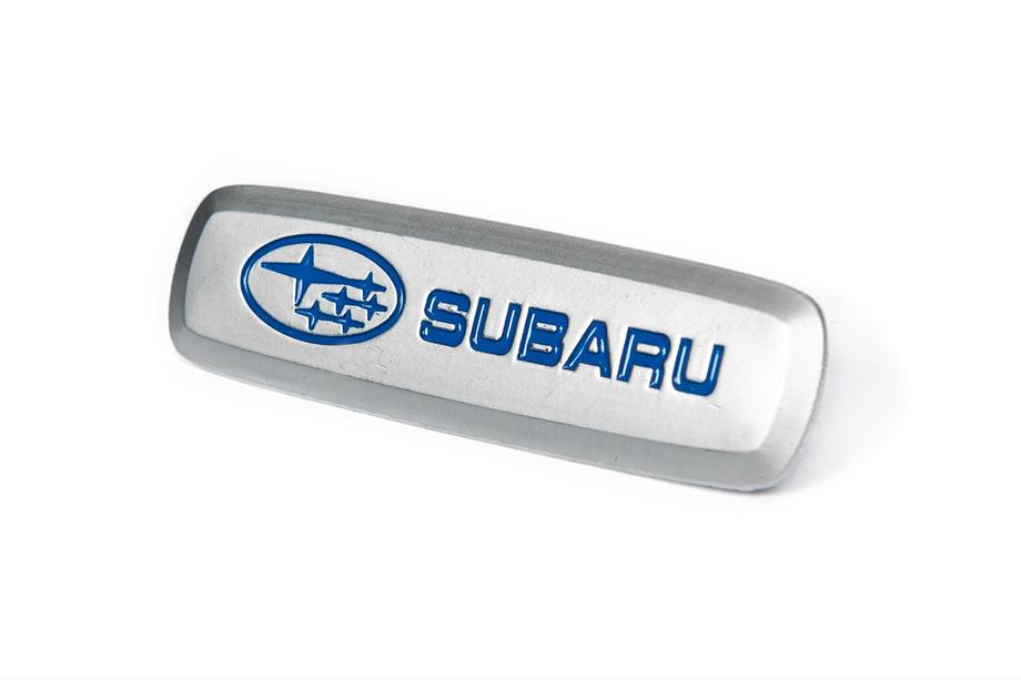 Subaru Aluminijasta značka za avtomobilske preproge (1 kos) Image