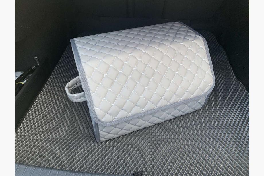 ECO organizatorska torba za prtljažnik (50x30x30, svetlo siva) Fotografija 7