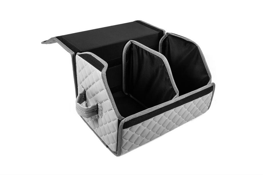 ECO organizatorska torba za prtljažnik (50x30x30, svetlo siva) Fotografija 5