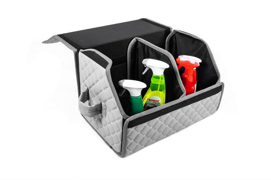 ECO organizatorska torba za prtljažnik (50x30x30, svetlo siva) Fotografija 6