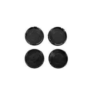 Črne sredinske kapice platišč kia60tur-bl (59 mm na 55 mm, 4 kos) fotografija 3