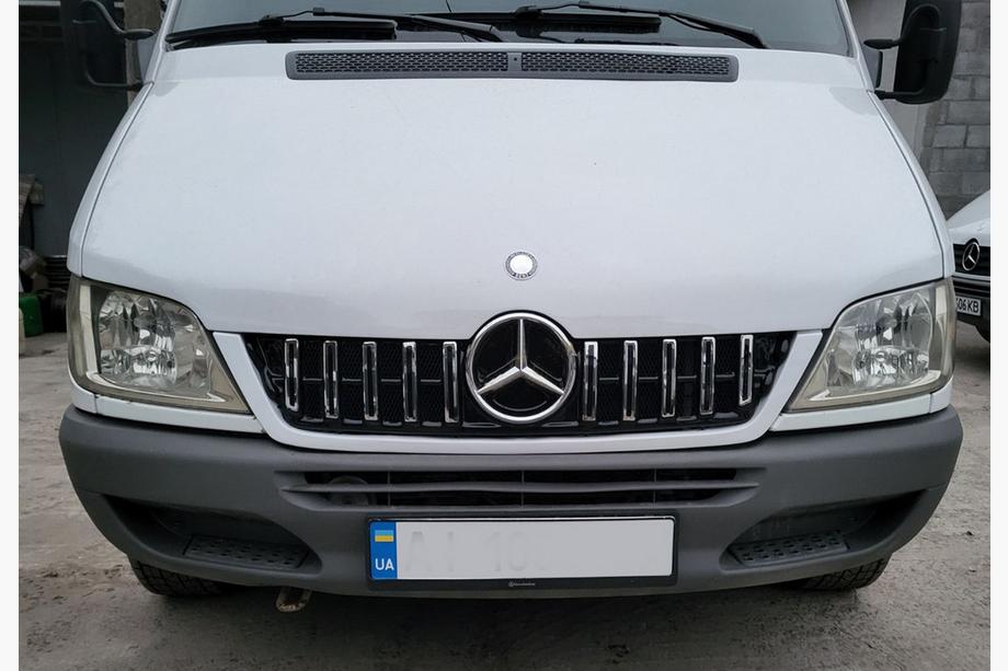 Mercedes Sprinter W901/902/903/904/905 1995–2006 Sprednja maska GT Panamericana Chrome Eco (CDI, 2002-2006) Image