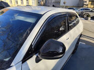 Honda eNP1 2022– Vetrni deflektorji oken s kromirano letvico (4 kos, Niken) fotografija 4