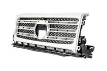 Mercedes G-Class W463 2018–2024 Maska hladilnika (Bela, Original) fotografija 3
