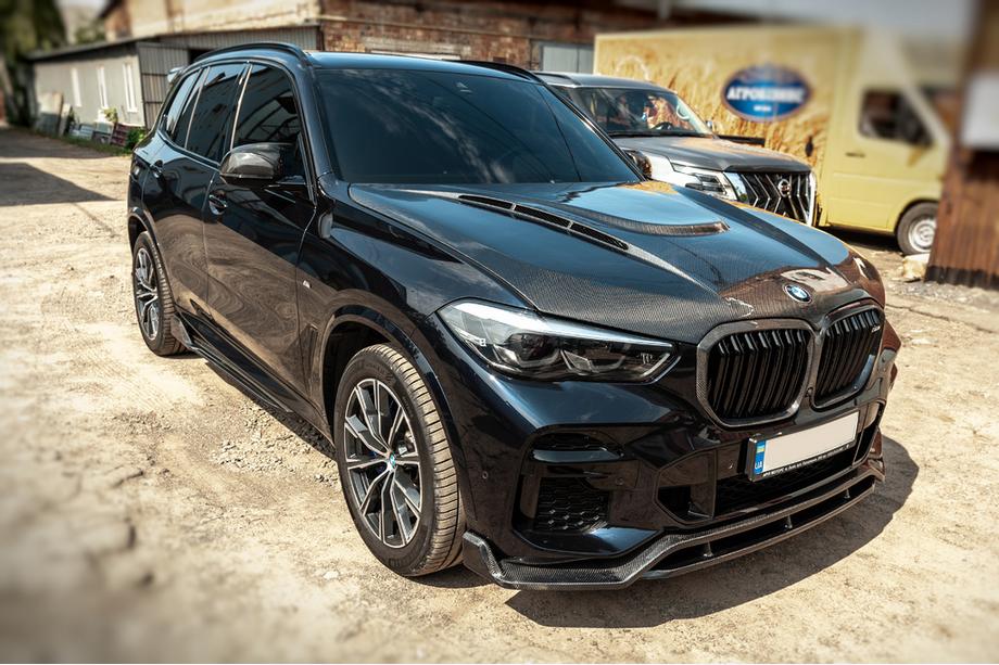 BMW X5 G05 2019–2026 Karbon pokrov motorja V1 (G05/F95) Fotografija 4