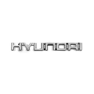 Napis Hyundai (16,5 x 1,9 cm) fotografija 1