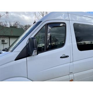Vetrni deflektorji za okna, vstavni (2 kosa, HEKO) Mercedes Sprinter W906 2006–2018 fotografija 3