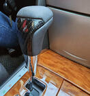 Toyota Land Cruiser Prado 150 2009–2023 Ročaj prestavne ročice (črno usnje + karbon) fotografija 1