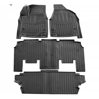 Stingray 3D gumijasti tepihi za kabino (4 kosi) Chrysler Pacifica 2016–