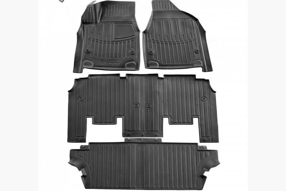 Chrysler Pacifica 2016– Stingray 3D gumijasti tepihi za kabino (4 kosi) Image