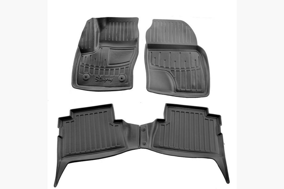 Ford C-Max/Grand C-Max 2010–2019 Stingray 3D gumijasti tepihi za kabino (4 kosi) Image