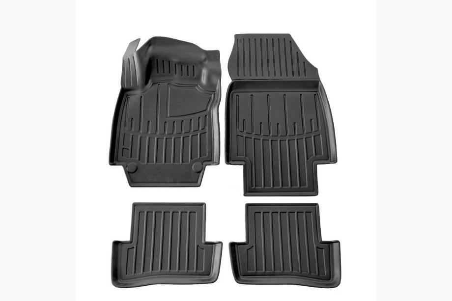 Renault Captur 2013–2019 Stingray 3D gumijasti tepihi za kabino (4 kosi) Image