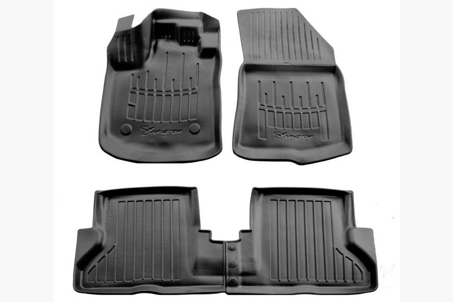 Renault Dokker 2013–2022 Stingray 3D gumijasti tepihi za kabino (4 kosi) Image