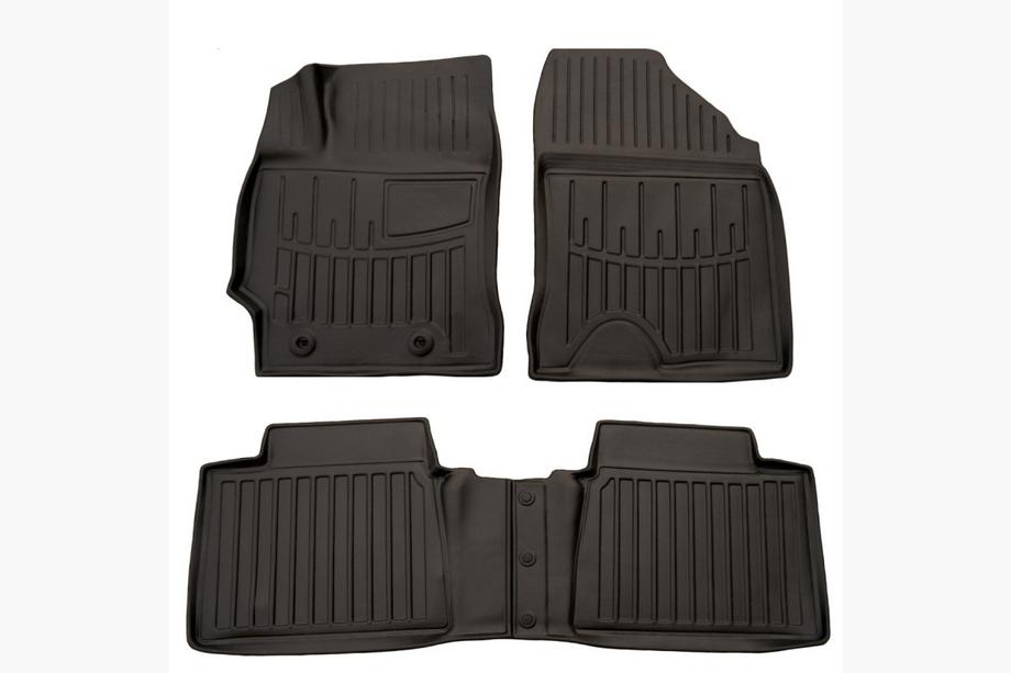 Toyota Corolla 2013–2019 Stingray 3D gumijasti tepihi za kabino (4 kosi) Image