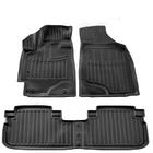 Toyota Highlander 2008–2013 Stingray 3D gumijasti tepihi za kabino (4 kosi) fotografija 1