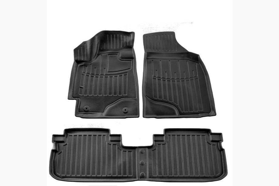 Toyota Highlander 2008–2013 Stingray 3D gumijasti tepihi za kabino (4 kosi) Image