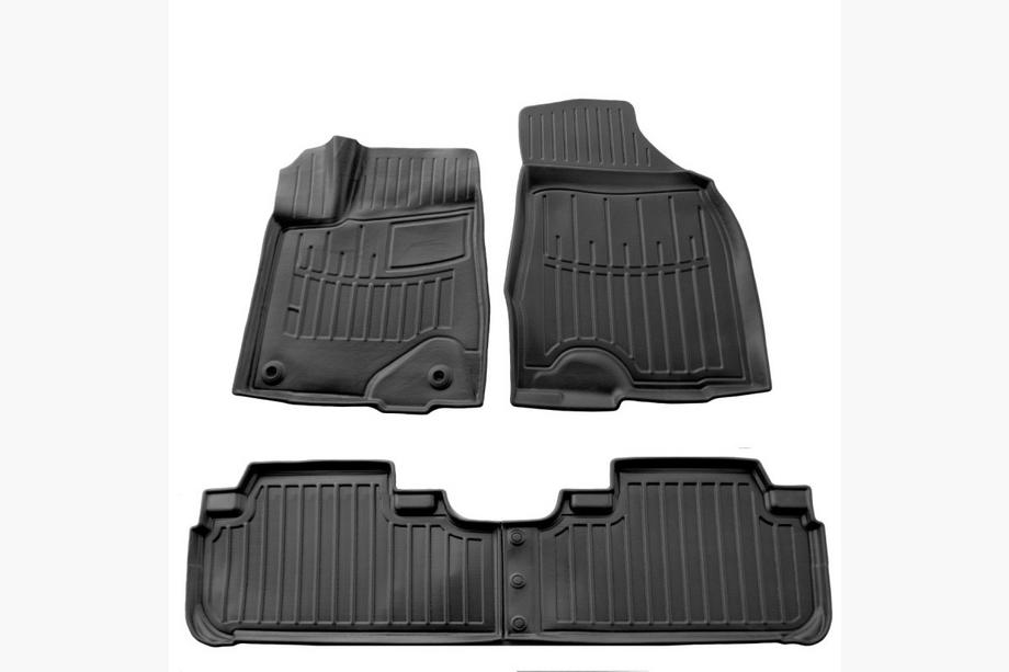 Toyota Highlander 2013–2019 Stingray 3D gumijasti tepihi za kabino (4 kosi) Image