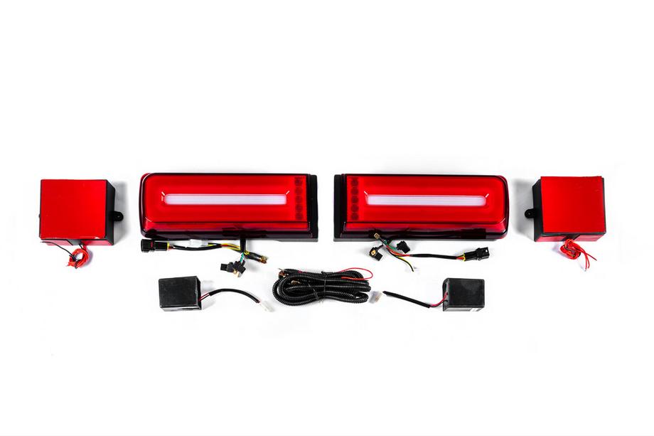 Mercedes G razred W463 1990–2018 Zadnje luči FullLed-designs Image