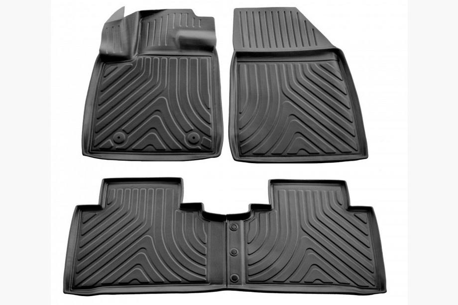 BYD Atto 3 2021– Stingray 3D gumijasti tepihi za kabino (4 kosi) Image