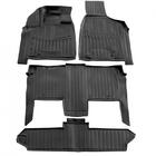 Dodge Grand Caravan V 2008–2020 Stingray 3D gumijasti tepihi za kabino (4 kosi) fotografija 1
