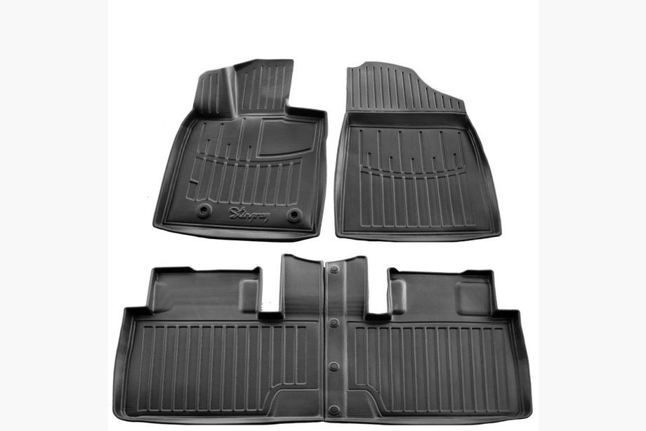 Toyota bZ3 2023– Stingray 3D gumijasti tepihi za kabino (4 kosi) Image