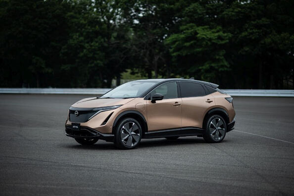 Nissan Ariya: japonski električni križanec izziva