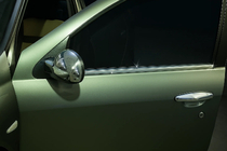 Renault Symbol 2008–2013 Zunanje obrobe stekel (4 kosi, nerjaveče jeklo) fotografija 2