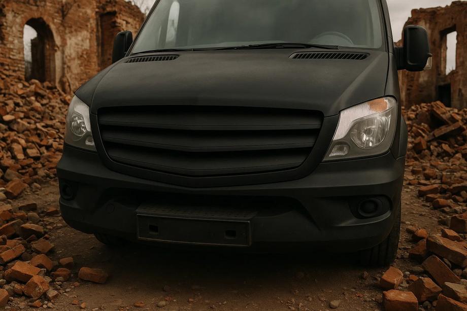 Mercedes Sprinter W906 2006–2018 Exclusive maska hladilnika 2013-2018 (za lakiranje) Image