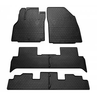 Gumijasti tepihi za kabino Stingray (3 vrste sedežev, 6 kosov) Renault Scenic/Grand 2009–2016