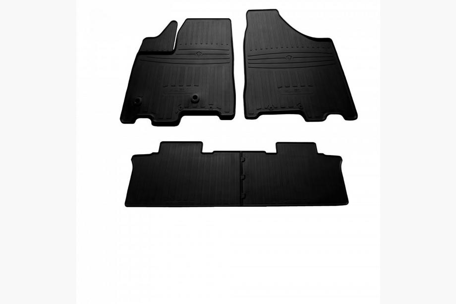 Toyota Sienna 2010–2020 Gumijasti tepihi Stingray za notranjost (6–7 sedežev, 4 kosi) Image