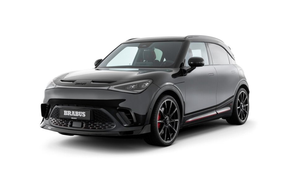 Brabus električnemu križancu Smart #1 prinaša več moči in prefinjenosti