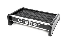 Volkswagen Crafter 2016– Polica za armaturno ploščo (črna s črnim šivom) fotografija 3
