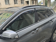 Hyundai Kona 2023– Vetrni deflektorji oken s kromirano letvico (4 kos, Niken) fotografija 2